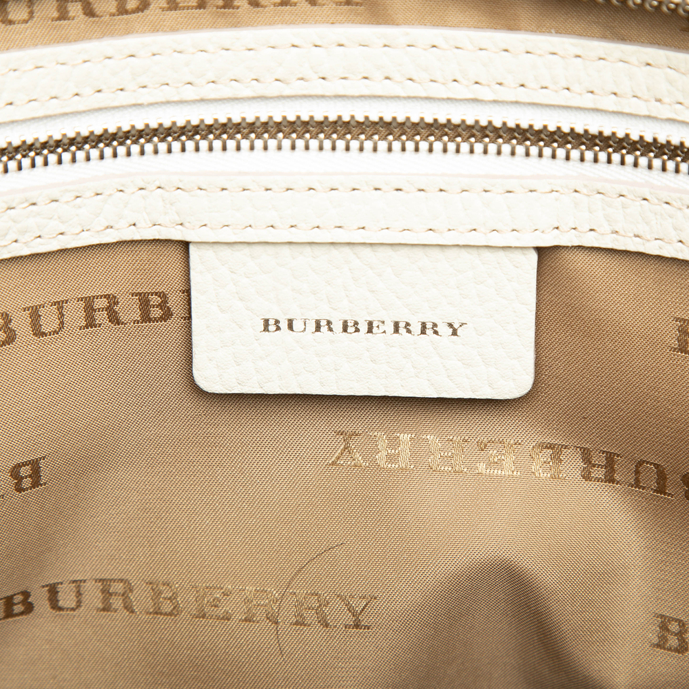 Pre-Loved Burberry Nova Check Nylon Tote - Picture 5 of 6